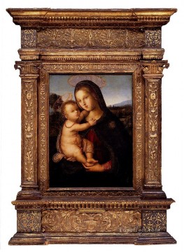 ディ・ベット 風景の前の聖母子 ルネッサンス・ピントゥリッキオ Oil Paintings